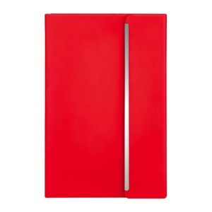 KEÇİÖREN KIRMIZI TARİHSİZ DEFTER (15X21 CM)