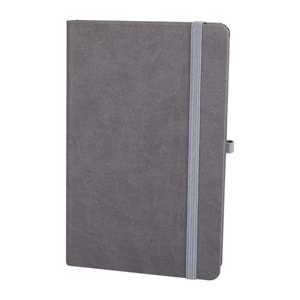 DIŞKAPI GRİ TARİHSİZ DEFTER (13X21 CM)