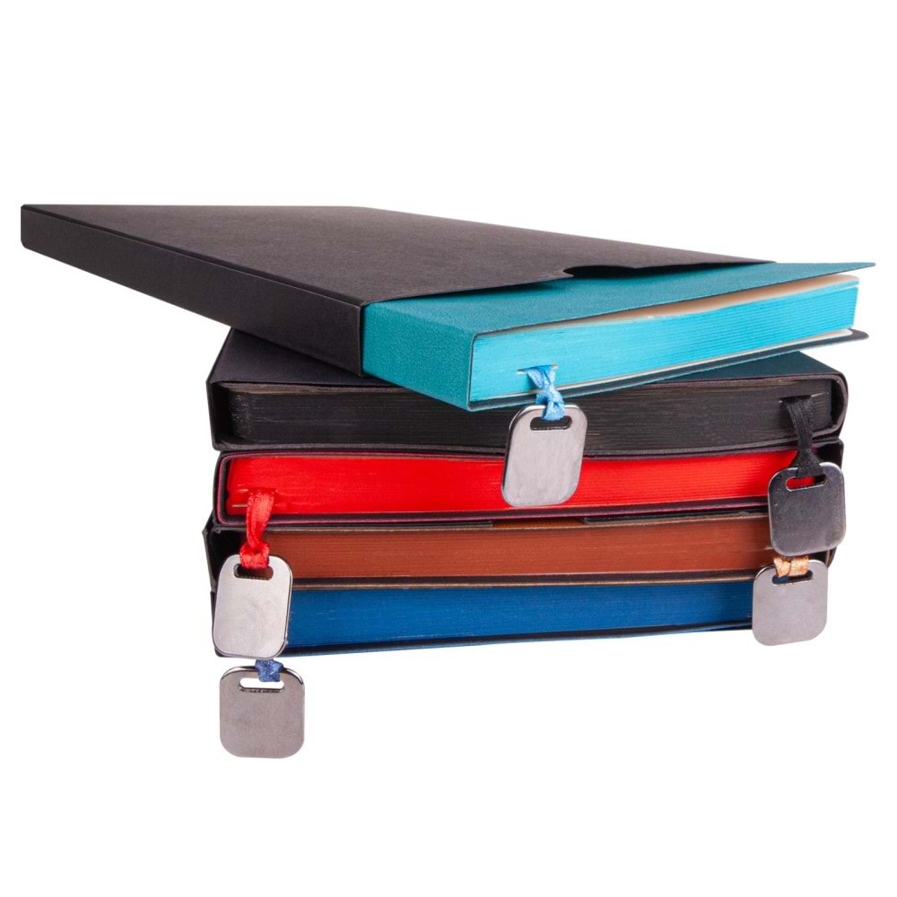 MALTEPE KIRMIZI TARİHSİZ DEFTER (13X21 CM)