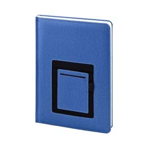 MEŞRUTİYET LACİVERT TARİHSİZ DEFTER (15X21 CM)
