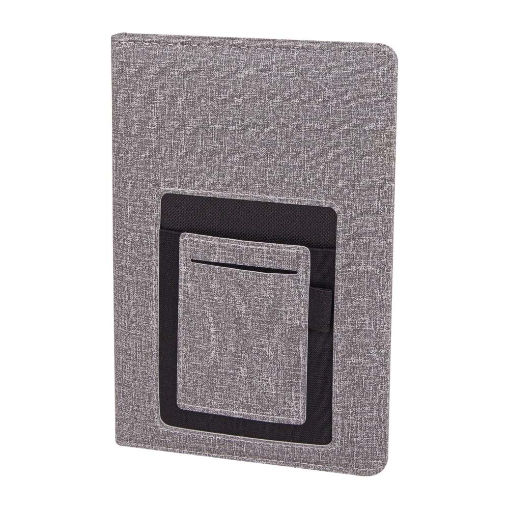 MEŞRUTİYET GRİ TARİHSİZ DEFTER (15X21 CM)