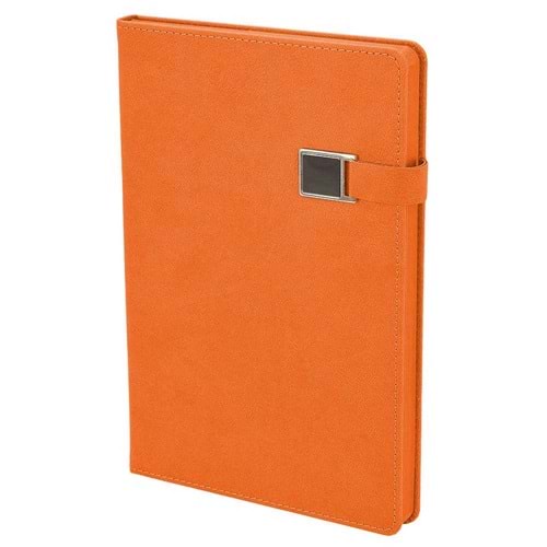 ESENBOĞA TURUNCU TARİHSİZ DEFTER (13X21 CM)