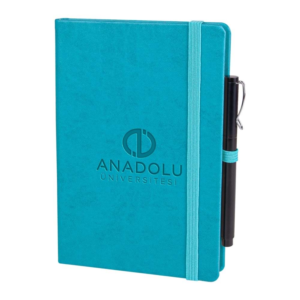 KALECİK TURKUAZ TARİHSİZ DEFTER (13X21 CM)