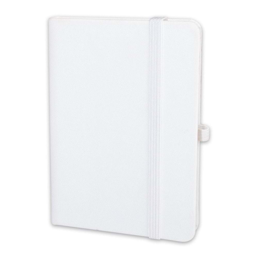 İNCEK BEYAZ TARİHSİZ DEFTER (9X14 CM)