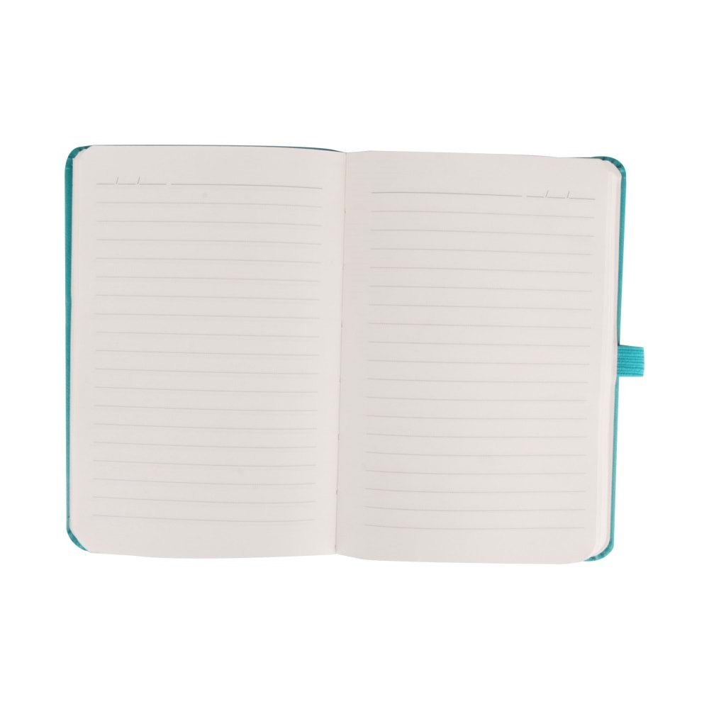 İNCEK TURKUAZ TARİHSİZ DEFTER (9X14 CM)