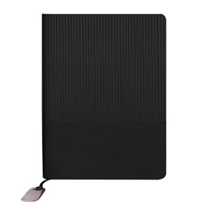 DİKMEN SİYAH TARİHSİZ DEFTER (15X21 CM)