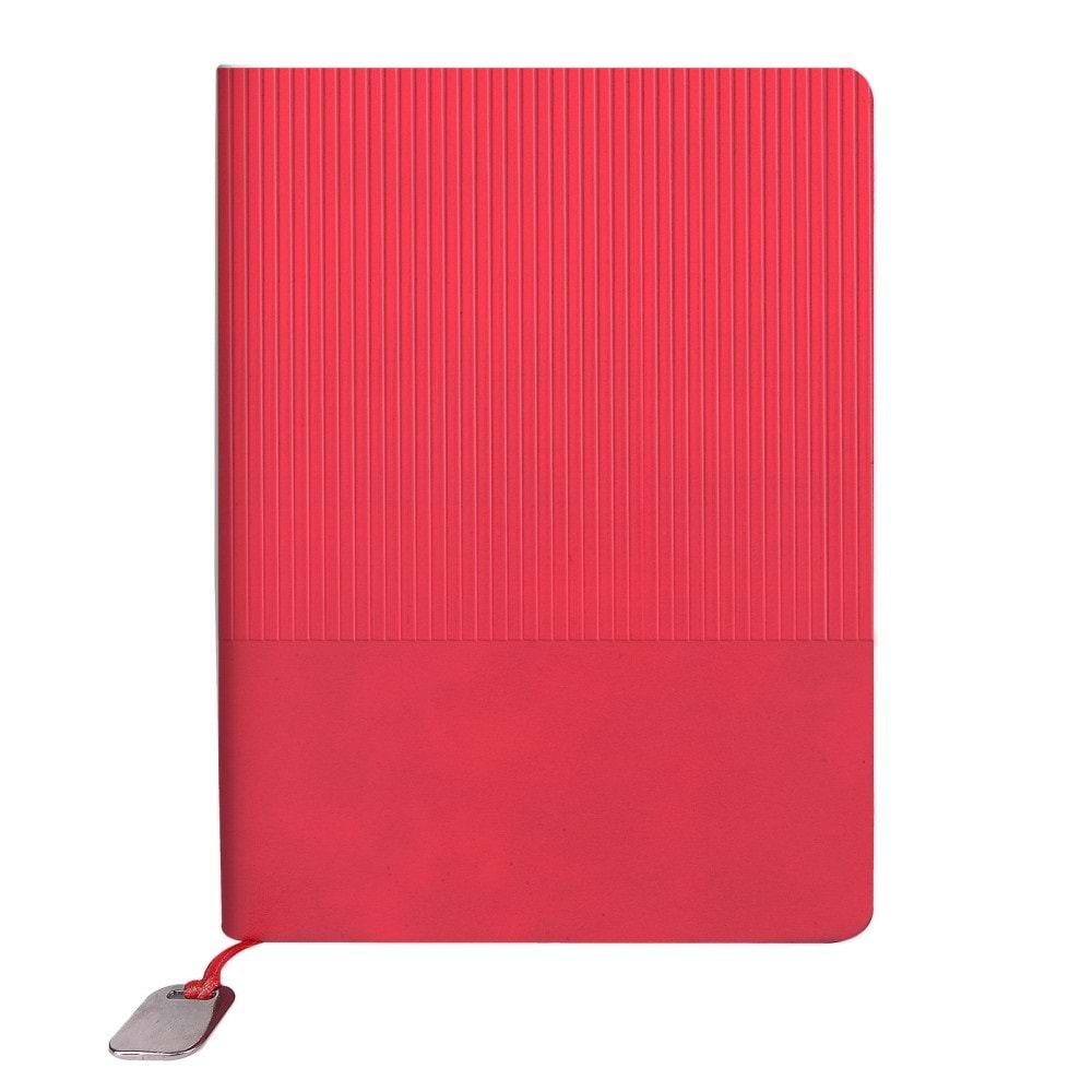 DİKMEN KIRMIZI TARİHSİZ DEFTER (15X21 CM)