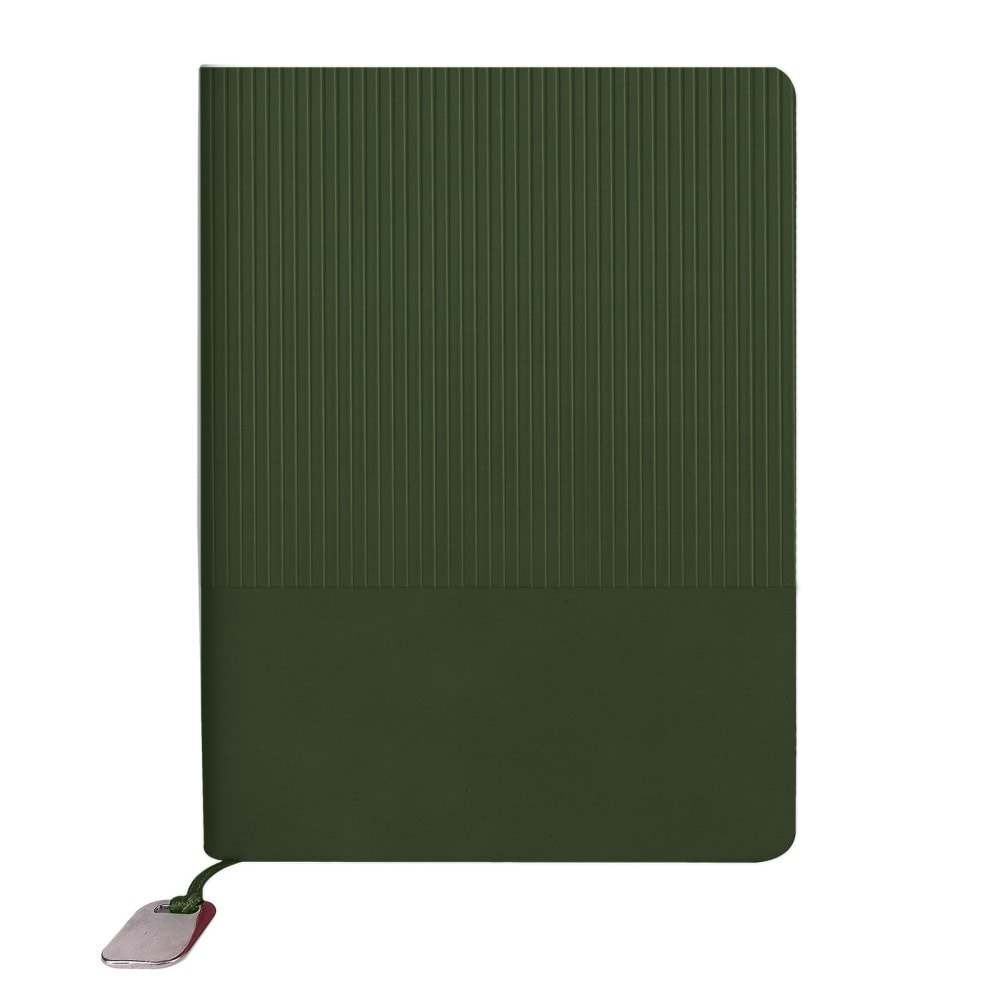 DİKMEN YEŞİL TARİHSİZ DEFTER (15X21 CM)