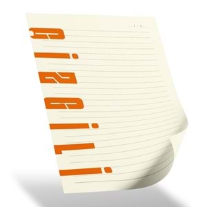 PURSAKLAR SİYAH SPİRALLİ TARİHSİZ DEFTER (15X21 CM)