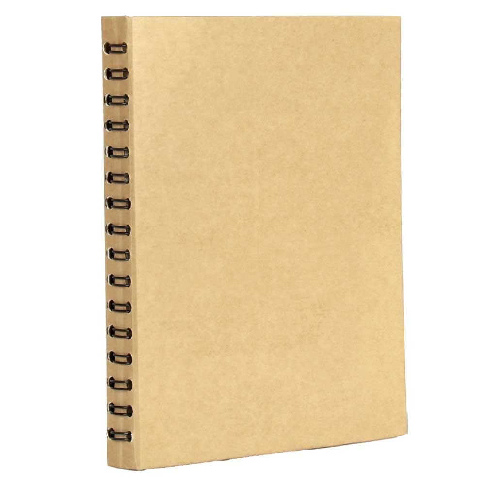 BASINEVLERİ KRAFT SPİRALLİ TARİHSİZ DEFTER (15X21 CM)