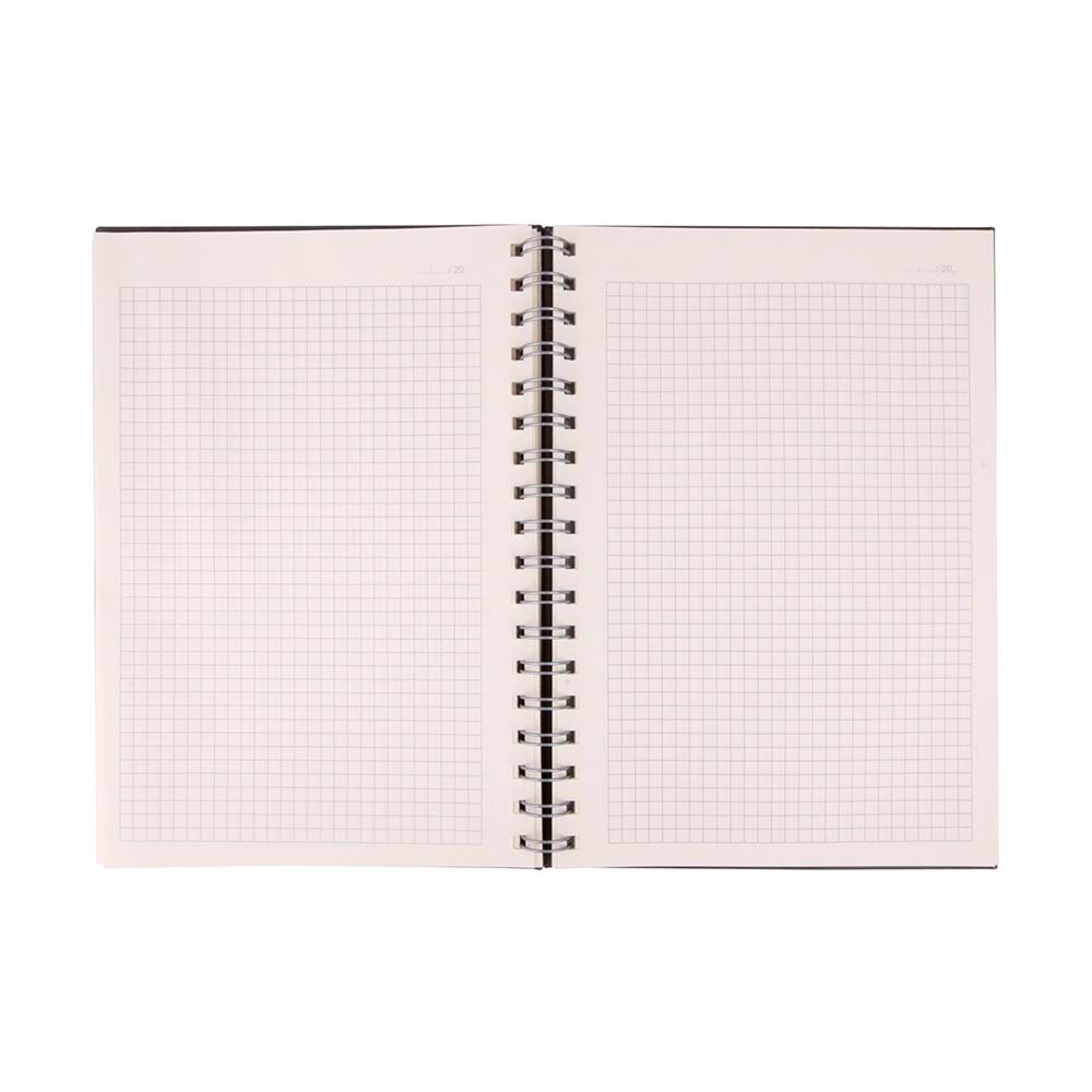 ALTINDAĞ TURKUAZ KARELİ SPİRALLİ TARİHSİZ DEFTER (17X24 CM)