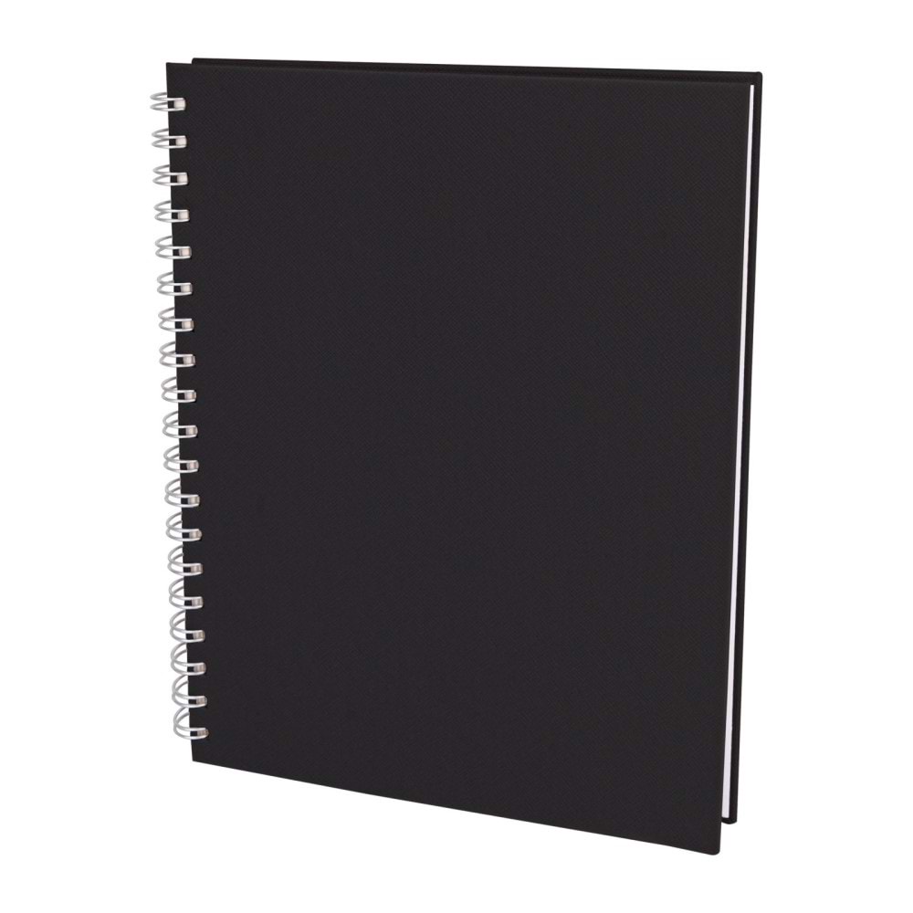 SEĞMENLER SİYAH KARELİ SPİRALLİ TARİHSİZ DEFTER (19X25 CM)