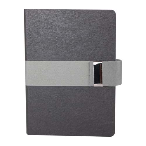 ARMADA SİYAH TARİHSİZ DEFTER (15X21 CM)