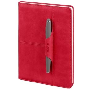ATAKULE KIRMIZI TARİHSİZ DEFTER (15X21 CM)