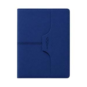 ATAKULE LACİVERT TARİHSİZ DEFTER (15X21 CM)