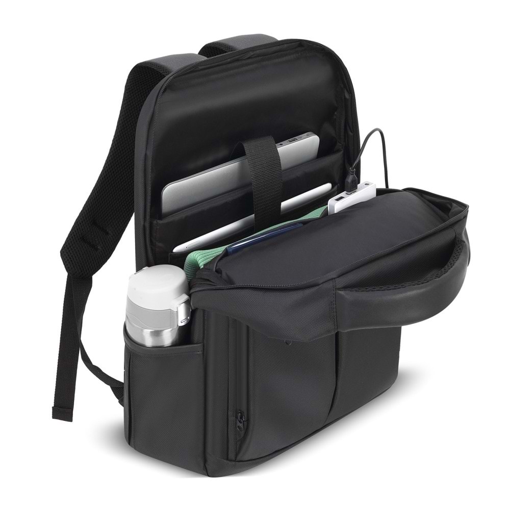 ROTA SİYAH LAPTOP BÖLMELİ SIRT ÇANTASI