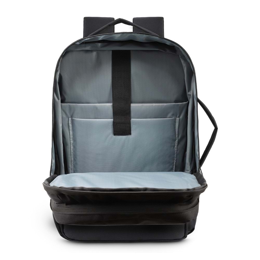 KEŞİF SİYAH LAPTOP BÖLMELİ SIRT ÇANTASI