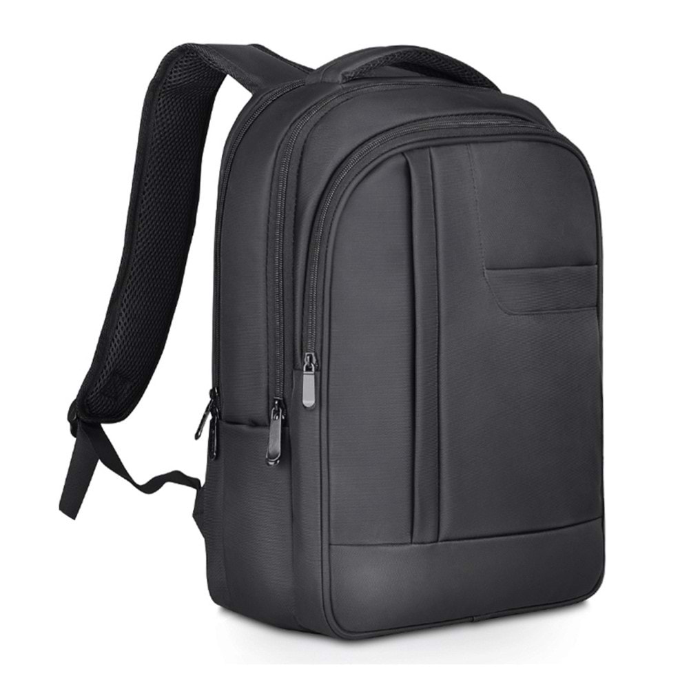 SERÜVEN SİYAH LAPTOP BÖLMELİ SIRT ÇANTASI