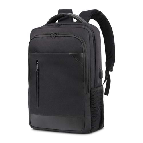 YÖRÜNGE SİYAH LAPTOP BÖLMELİ SIRT ÇANTASI