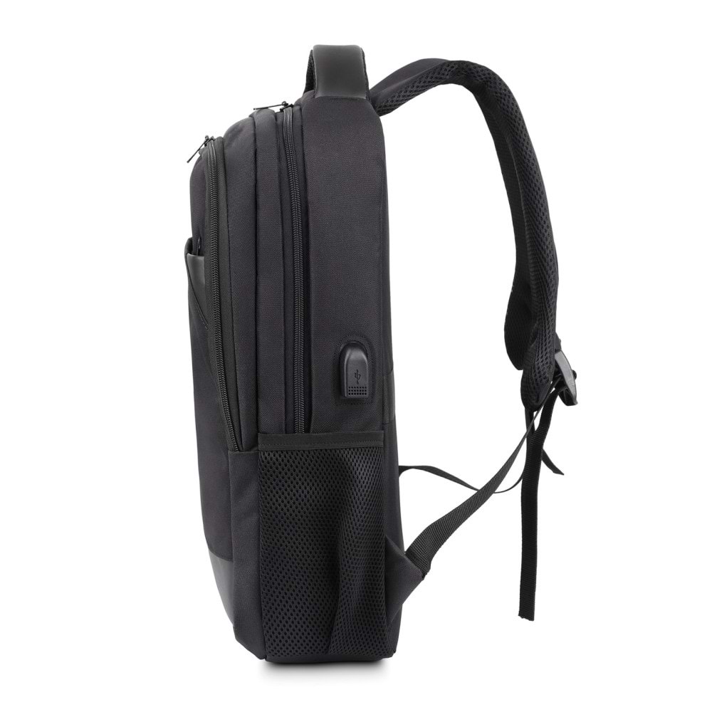 YÖRÜNGE SİYAH LAPTOP BÖLMELİ SIRT ÇANTASI