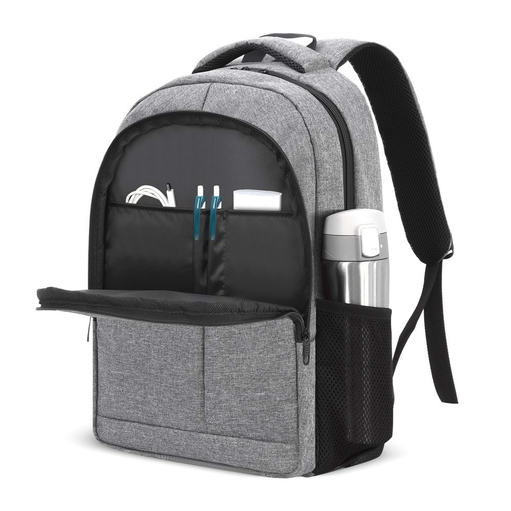 GÖÇ GRİ LAPTOP BÖLMELİ SIRT ÇANTASI