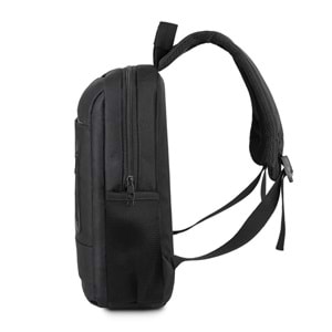 KUTUP SİYAH LAPTOP BÖLMELİ SIRT ÇANTASI