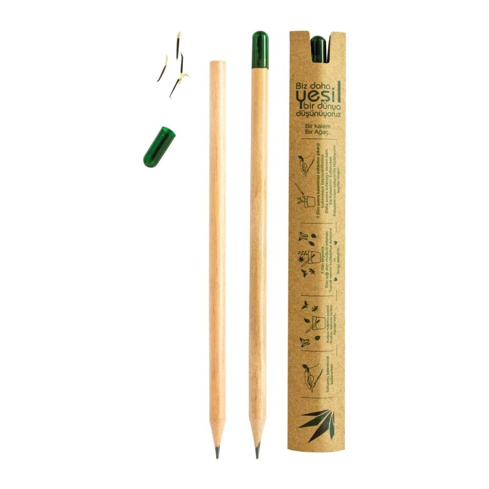 FETHİYE NATUREL TOHUMLU KURŞUN KALEM