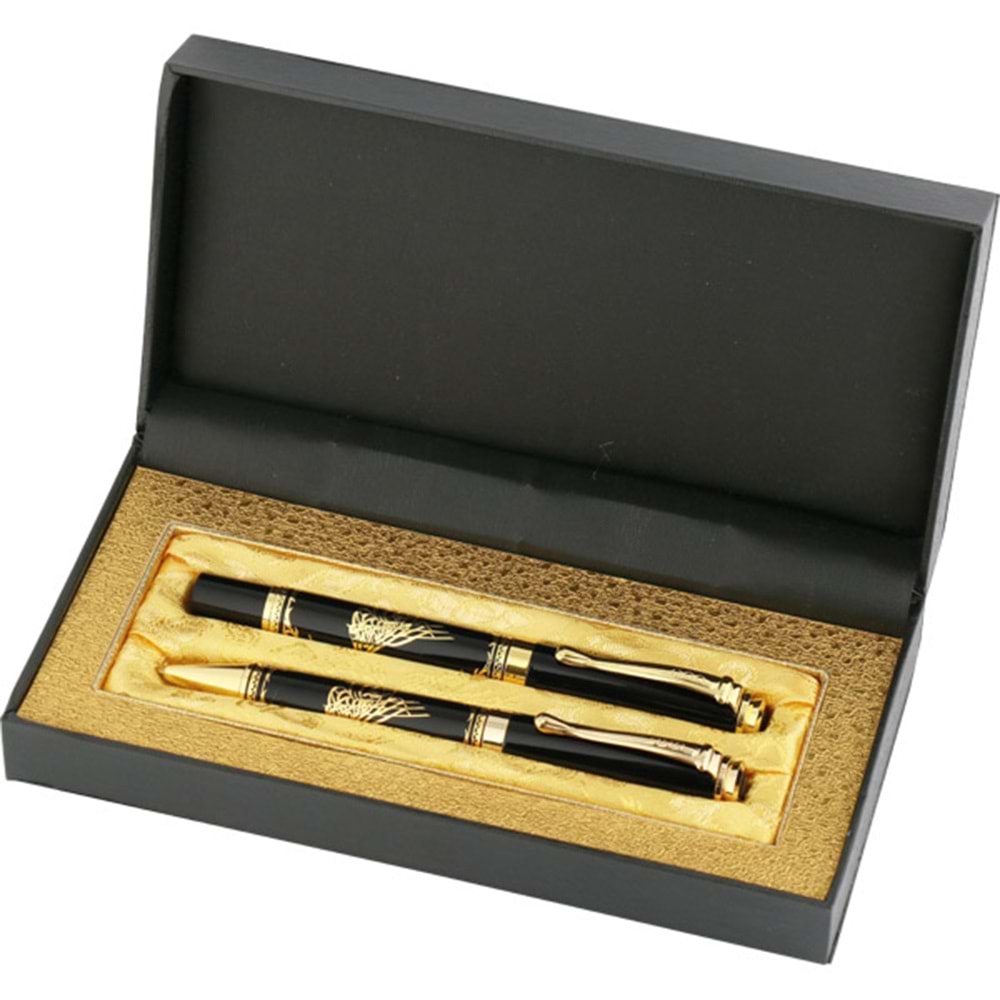 KOFÇAZ OSMANLI KABARTMALI İKİLİ KALEM SETİ