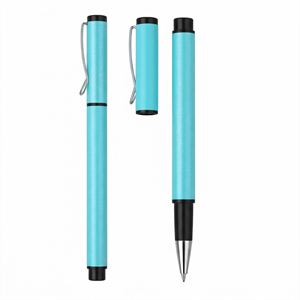 YAPRAKLI TURKUAZ ROLLER KALEM