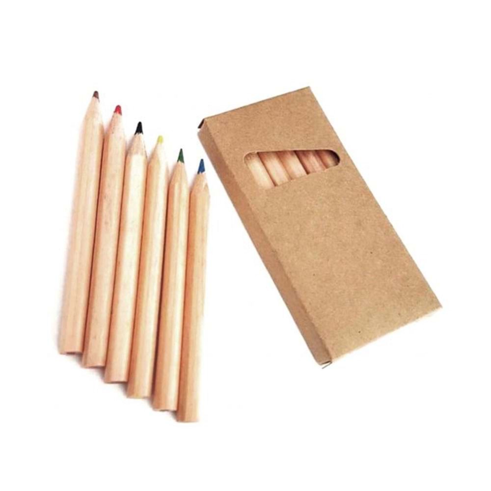 YEŞİLLİ 6 LI NATUREL YARIM BOY BOYAMA SETİ