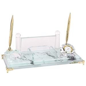 BULUT KRİSTAL MASA SETİ