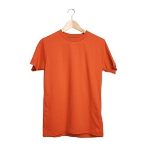 GARDENYA TURUNCU S SIFIR YAKA TİŞÖRT