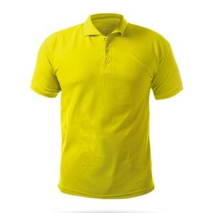 AÇELYA SARI XL POLO YAKA TİŞÖRT