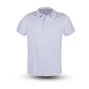 AÇELYA GRİ XXL POLO YAKA TİŞÖRT