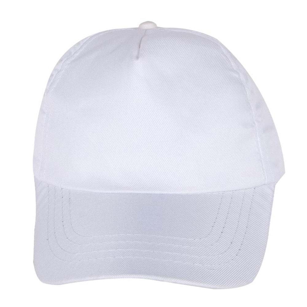 PAPATYA BEYAZ POLYESTER ŞAPKA