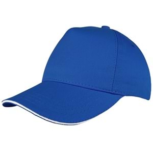 POMELO SAKS MAVİ SANDWICH SİPER COTTON ŞAPKA