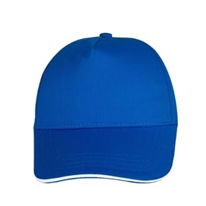 POMELO SAKS MAVİ SANDWICH SİPER COTTON ŞAPKA