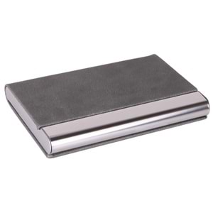 BARLAS GRİ DERİ KARTVİZİTLİK