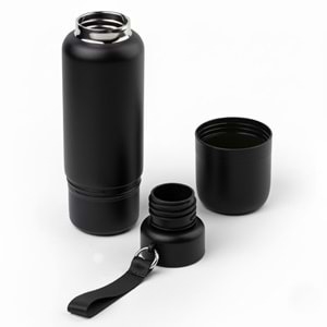 ULUDAĞ SİYAH 500 ML BARDAKLI TERMOS