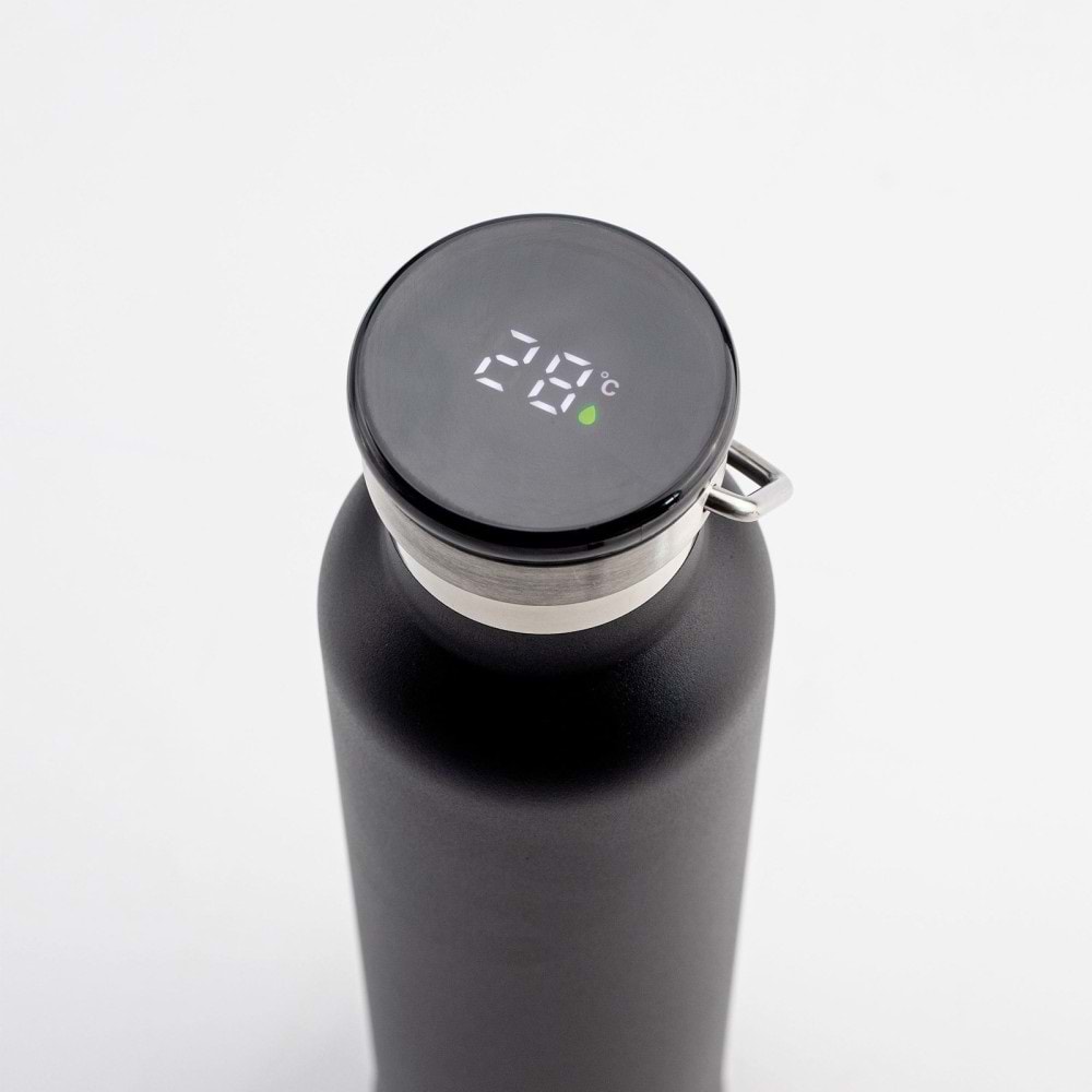 IHLARA SİYAH 650 ML DERECELİ HOPARLÖRLÜ TERMOS