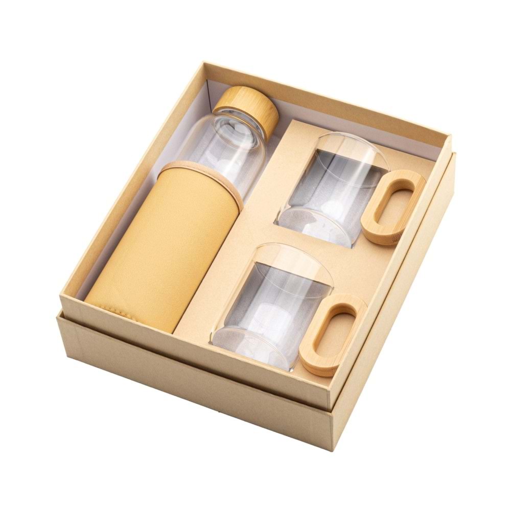 YUDUM 550 ML CAM MATARA SETİ