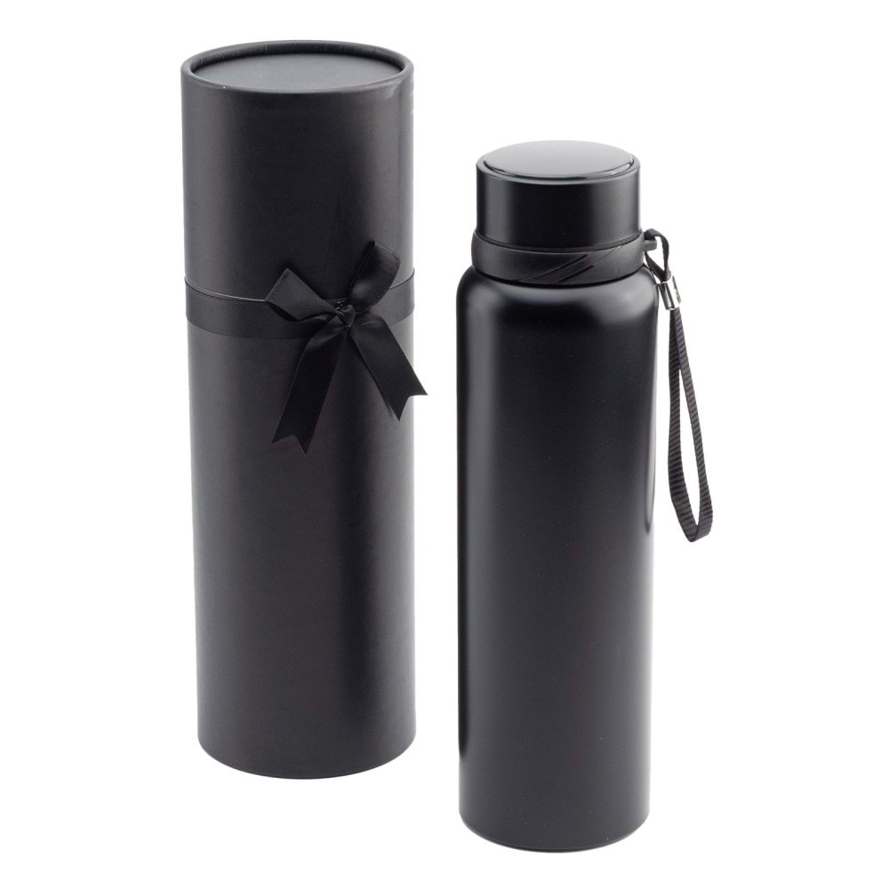 GÖYNÜK SİYAH 1000 ML DERECELİ TERMOS