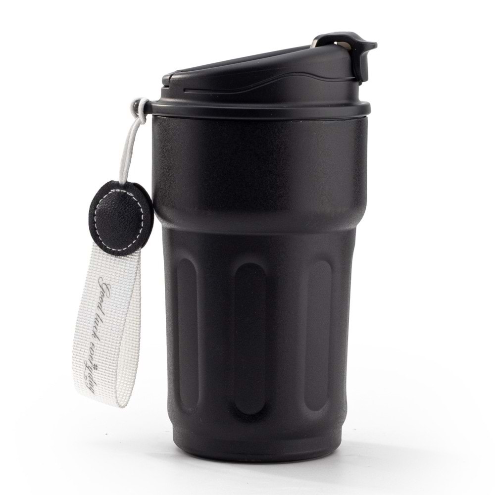 CEMRE SİYAH 500 ML DERECELİ TERMOS