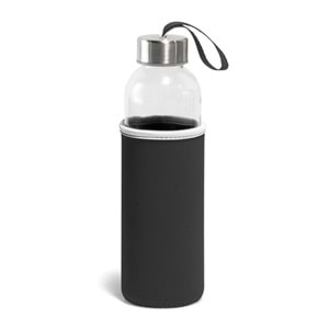 LADOGA SİYAH 550 ML CAM MATARA