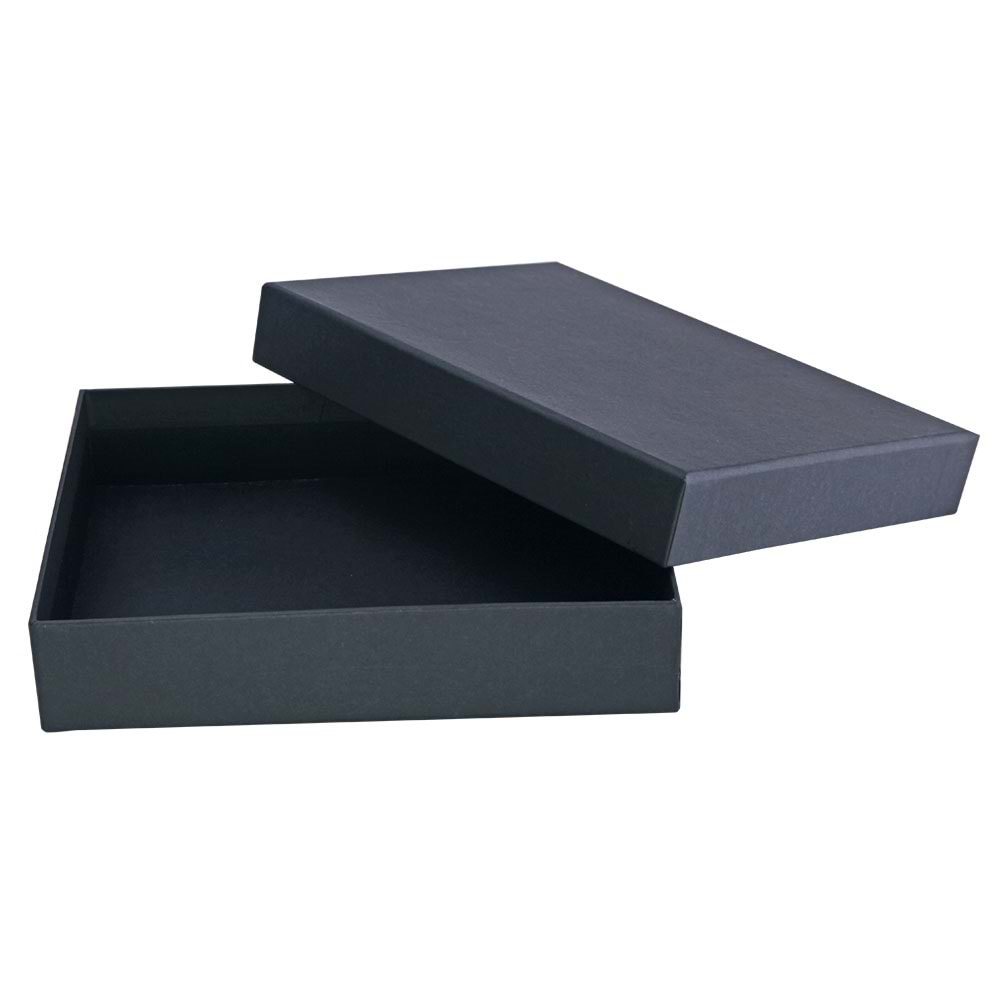 SELVİ SİYAH GEÇME KAPAK POWERBANK KUTU (17X13X3 CM)