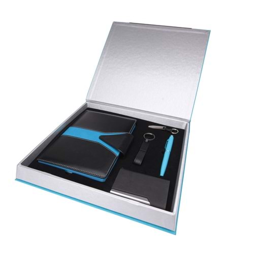 KİRAZ TURKUAZ HEDİYELİK SET