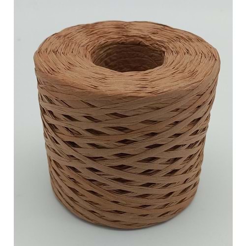 Çanta Aksesuar Karamel Renk İthal Rafya İp