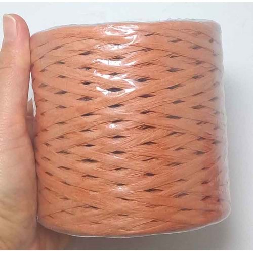 Çanta Aksesuar Kiremit Renk Rafya İp