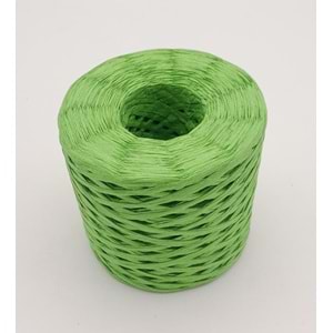 Çanta Aksesuar Elma Yeşili Renk Yeni İthal Rafya İp