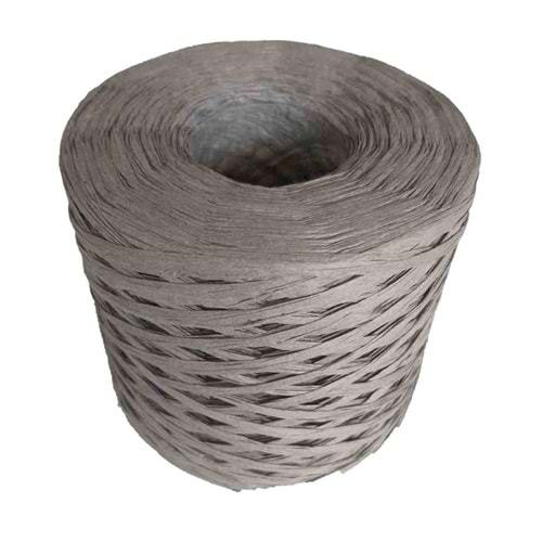 Çanta Aksesuar Yeni İthal Rafya İp Gri